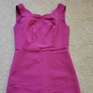 Magenta dress